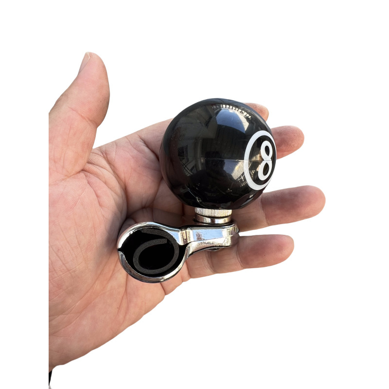 Universális autók számára kormánykerék segédeszköz — Anyag: ABS + alumínium ötvözet; márka OYANG; testreszabás; nyomtatott logó