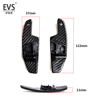 Ivy Speed EVS karbon szálas váltó paddle-ok VW Golf 8-hoz, testreszabás, nyomtatott logó