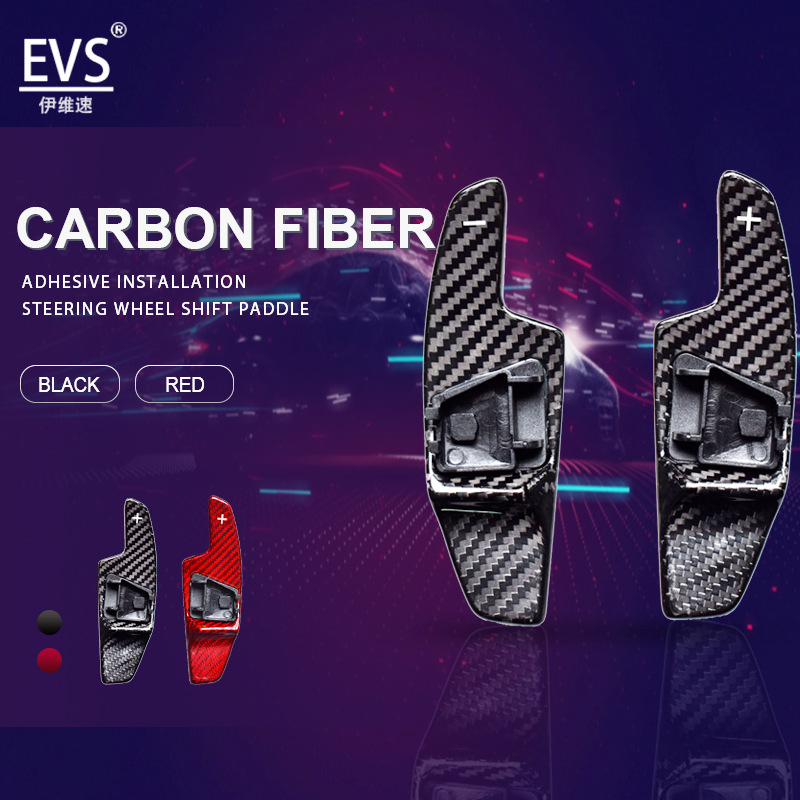 Ivy Speed EVS karbon szálas váltó paddle-ok VW Golf 8-hoz, testreszabás, nyomtatott logó