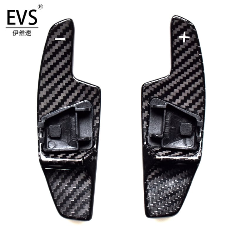 Ivy Speed EVS karbon szálas váltó paddle-ok VW Golf 8-hoz, testreszabás, nyomtatott logó