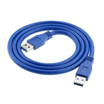USB 3.0 muški-muški kabel – USB kabel, bakreno jezgro, duljina 0,6–5 m, jedan konektor