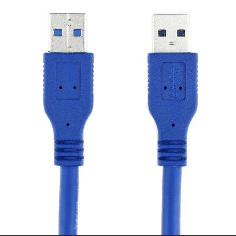 USB 3.0 muški-muški kabel – USB kabel, bakreno jezgro, duljina 0,6–5 m, jedan konektor