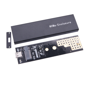 Kućište za M.2 NVMe na USB 3.1 Gen2/Type-C, aluminijska legura, dvostruki protokol, OEM spremno