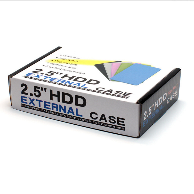 Vanjska kućica SATA za notebook HDD, USB 2.0, ABS kućište, OEM proizvodnja, 1 godina jamstva