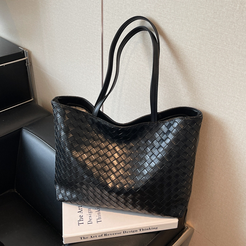 LEXYE Taška na tote - PU materiál, zipsové zapínanie, polyesterová podšívka, vnútorné vrecká (zips, vrecko na telefón, vrecko na dokumenty), mäkké ucho, vodorovný štvorec tvar