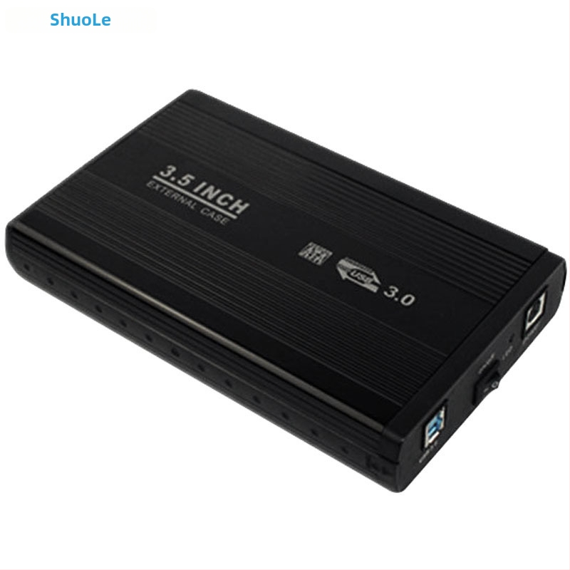 3,5-palcová skrinka na pevný disk z hliníkovej zliatiny, USB 3.0, až 3TB, prenosová rýchlosť 5 Gbps