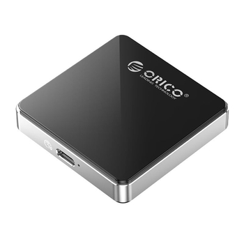 Carcasă externă M.2 SSD USB-C, carcasă din aliaj de aluminiu, suportă până la 2TB, USB-C 10Gbps, compatibil Windows/Mac/Linux/Android, Model ORICO-AP30-G2-BK-BP