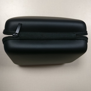 F001 EVA kvadratna kutija za pohranu powerbank-a i tvrdi diskovi, s zatvaračem, PU kutija, šivanje vrućim tlakom, materijal 20213, nosivost oko 35 g