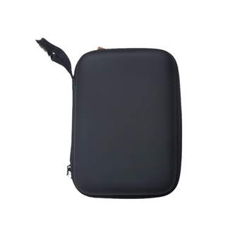 F001 EVA kvadratna kutija za pohranu powerbank-a i tvrdi diskovi, s zatvaračem, PU kutija, šivanje vrućim tlakom, materijal 20213, nosivost oko 35 g