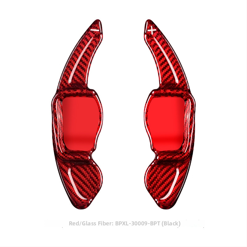 T-CARBON Pádla radenia na volante pre VW – karbónové a sklenené vlákna, lepiaca inštalácia