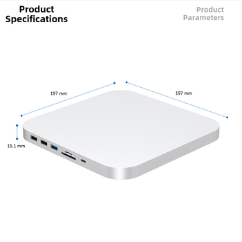 Mac Mini hub docking stanica USB-C 10Gbps, napájanie cez zbernicu, model 25M