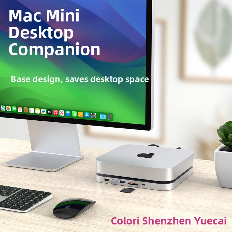 Mac Mini hub docking stanica USB-C 10Gbps, napájanie cez zbernicu, model 25M