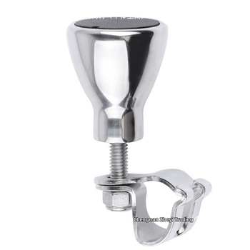 316 nerūsējošā tērauda stūre ar vēršanas rokturi, neilona virsma, cilindriskā pamatne, norādes kulas rokturis un palīgpower ball ierīce