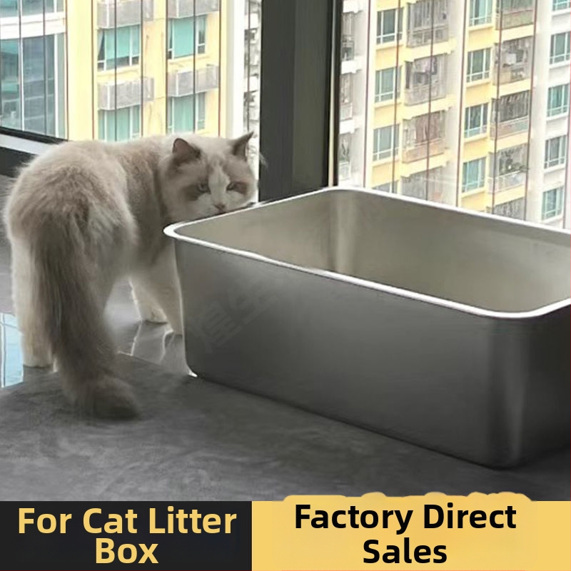 Box na mačiu stelku - otvorený vrch, proti rozstrekovaniu, PVC materiál