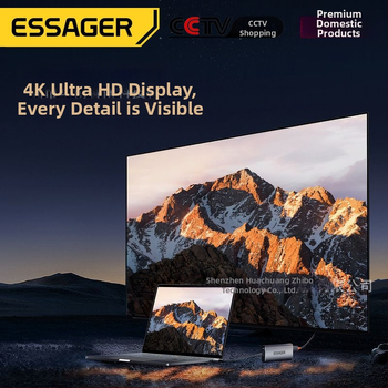 ESSAGER 8-in-1 rozširujúca dokovacia stanica s USB HUB a M.2 SSD skrinkou - USB 3.2 Gen2, 10 Gbps
