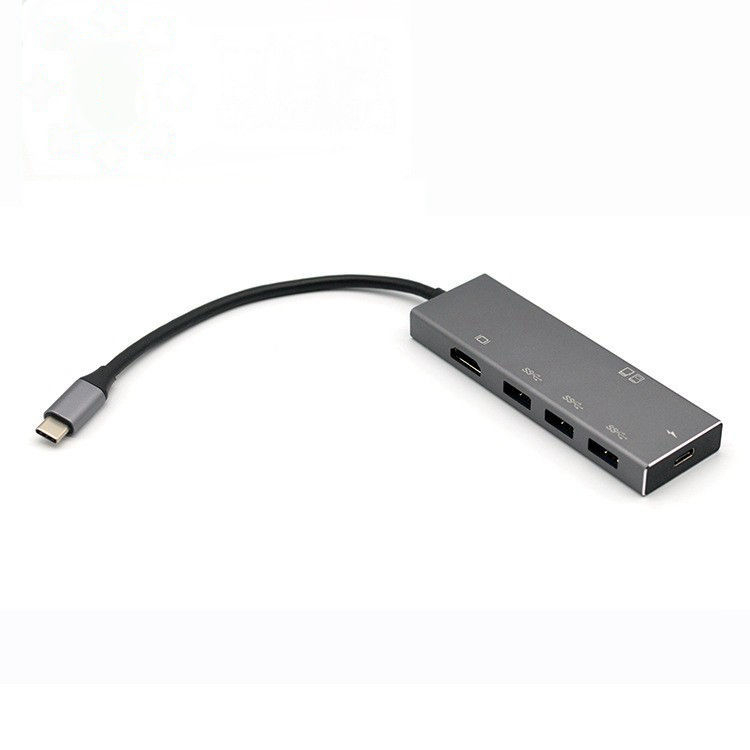 Feitang Type-C docking stanica 7-u-1 s čitačem SD/TF kartica, HDMI izlaz, USB portovi, PD podrška