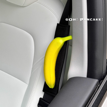 Auto jastučići za ramena za dekoraciju s motivom banane — kreativni izvorni dizajn, set dekoracije sigurnosnog pojasa, Marka: Druga