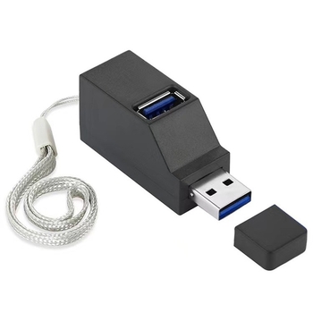 Hub USB 3.0 cu 3 porturi YC-U307, 5Gbps, alimentare prin USB