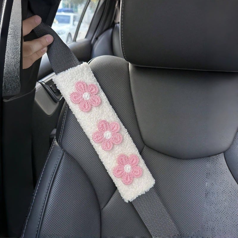 Navlaka za rameni pojas automobila, 100% pamuk, zaštita od gušenja, univerzalni stil, mogućnost otiska logotipa