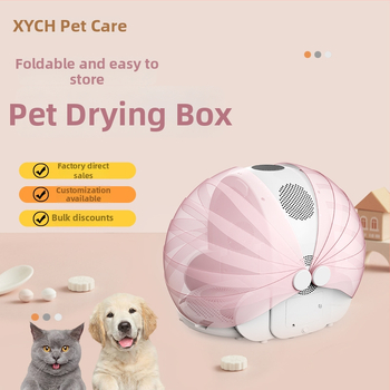 Saliekams mājdzīvnieku žāvētājs sušu kastē, piemērots kaķiem un mazajiem suņiem, modeļa XYhongganxiang, 1000–1199W, 110V, tipa nemainīgs rokturis, pārkaršanas aizsardzība