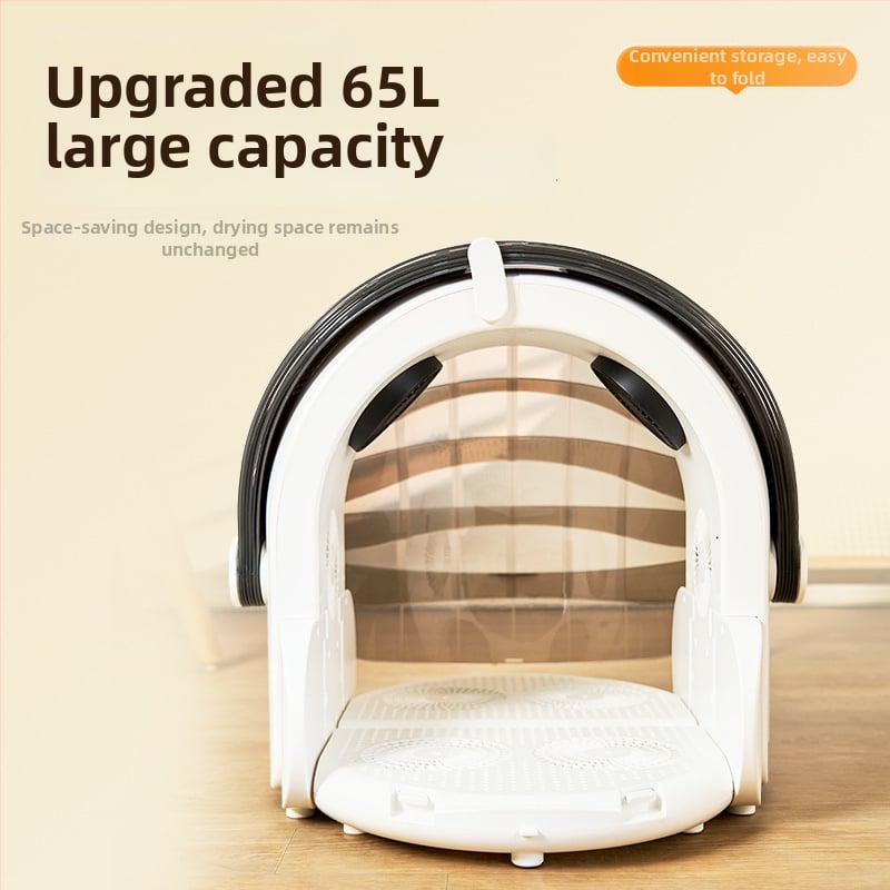 Saliekams mājdzīvnieku žāvētājs sušu kastē, piemērots kaķiem un mazajiem suņiem, modeļa XYhongganxiang, 1000–1199W, 110V, tipa nemainīgs rokturis, pārkaršanas aizsardzība