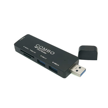Neutral C-22 USB 3.0 hub s čitačem SD/TF kartice i docking stanicom, napajan putem USB