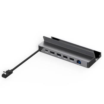 ROG Steam Deck USB-C dok, hub 1–6, 5 Gbps, 10 cm kábel, bez externého napájania