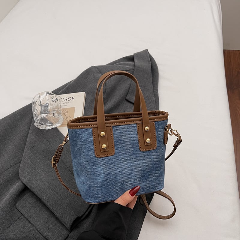 Bucket táska PU anyagból, street style, zip nyitás, laminált belső zseb, poliészter bélés, egy vállpánt, mindennapi használatra, őszi 2025