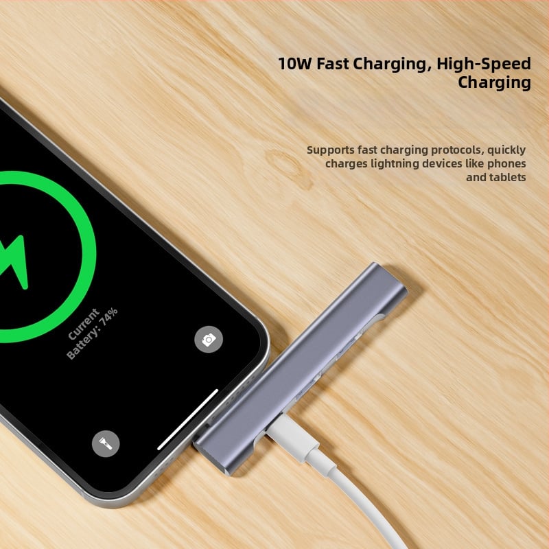 Apple dokovacia stanica WG-512 s Lightning rozhraním, 4-portový hub, bez externej napájania