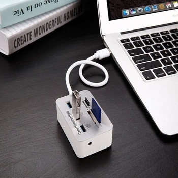 USB 3.0 splitter hub, 1 na 3, Type-C hub, bez vanjskog napajanja