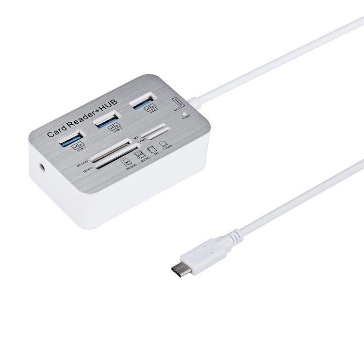 USB 3.0 splitter hub, 1 na 3, Type-C hub, bez vanjskog napajanja