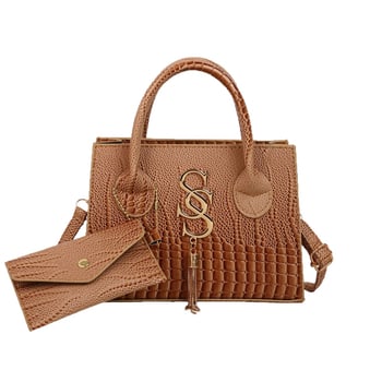 Női crossbody táska - Utcai divat stílus, mini négyzet formájú, PU anyag, cipzáras zárás, belső szintetikus bőr bélés