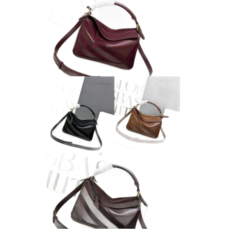 Crossbody torba s oblikom jastuka, od prave teleće kože, zatvarač, unutarnji džepovi za telefon i dokumente