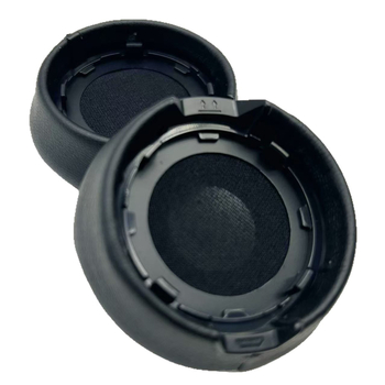 Kožený obal pre slúchadlá Jabra Engage 55/65/75, binaurálne stereo kryty na slúchadlá, OEM spracovanie, jednovrstvé balenie