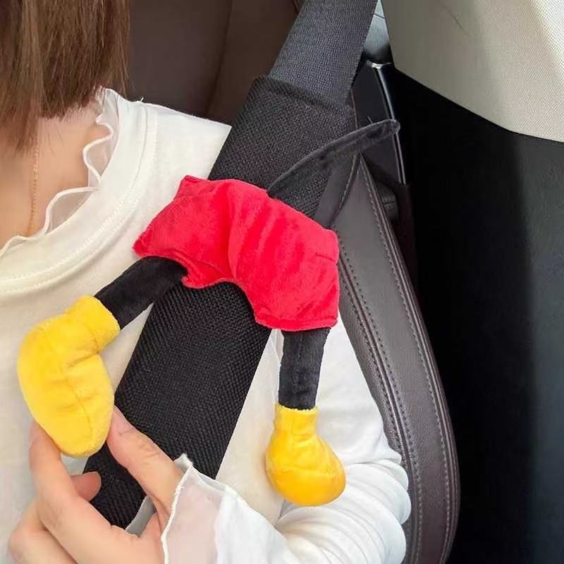 Poklopac za pojas sigurnosni pojas s dizajnom Mickey Mouse, poliester, 60 g, dekorativni dodatak, marka Beautiful night thoughts