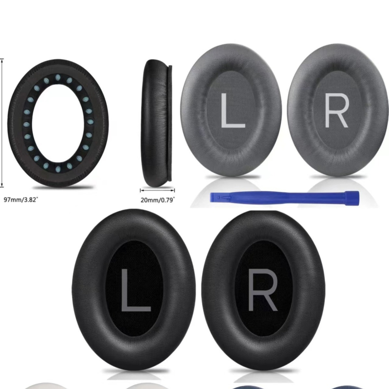 Θήκη για ακουστικά Bose QuietComfort 45 QC45, συνθετικό δέρμα, επεξεργασία OEM, συμβατό με QC45