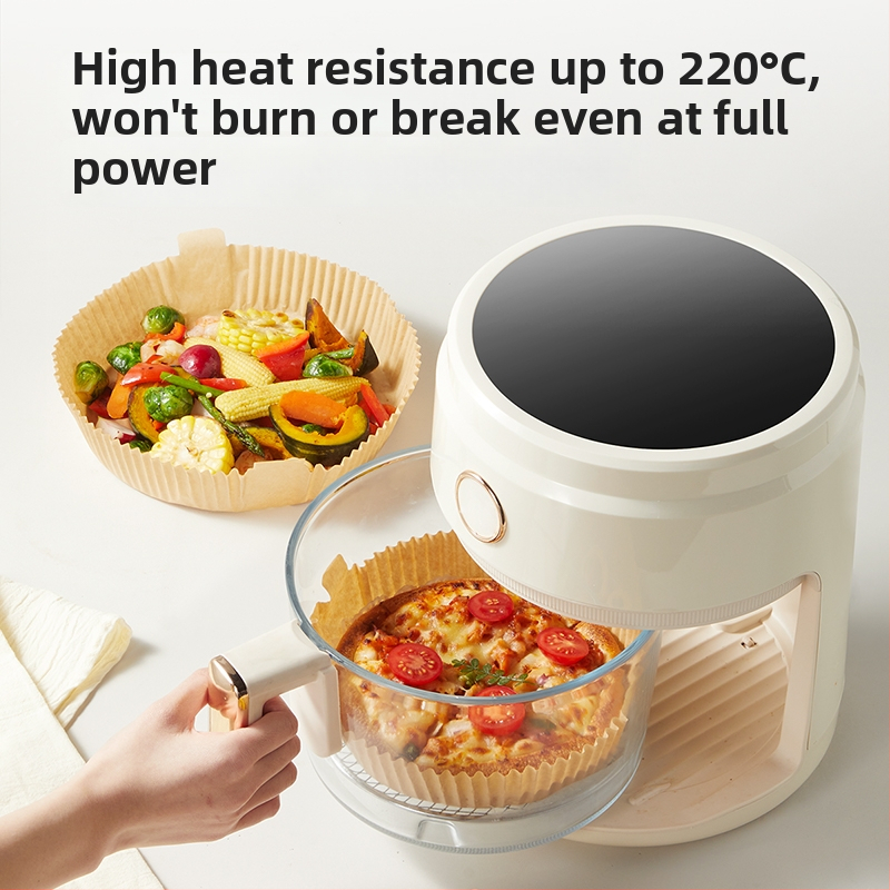 Orkaitės fritezei kepimo popierius – aliejų sugeriantis, dviejų pusių silikono dengtas kepimo popierius, skarda, 35 g/m²