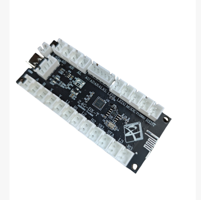 Ασύρματο τζόιστικ 2.4G USB για Android/PC/PS3/PC360 — arcade χειριστήριο χωρίς δονήσεις