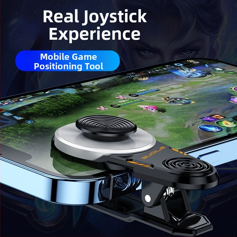 X1 Mobilais spēļu džojists – ABS+metāls, bez vibrācijas, Telefona turētājs, OEM pielāgošana