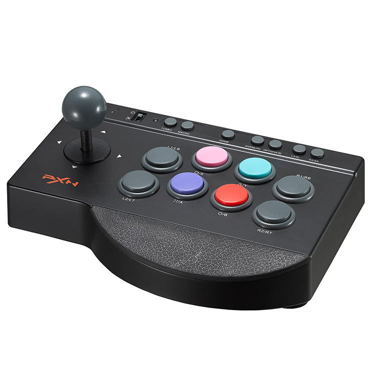 PXN-0082 Arcádový joystick pre PC/PS3/PS4/Xbox One/Android/Switch | USB rozhranie • Káblové pripojenie • Žiadna vibrácia • Kompatibilné s PC/PS3/PS4/Xbox One/Android/Switch • USB Plug and Play