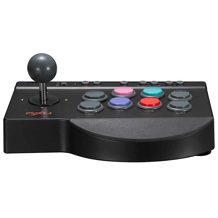 PXN-0082 Arcádový joystick pre PC/PS3/PS4/Xbox One/Android/Switch | USB rozhranie • Káblové pripojenie • Žiadna vibrácia • Kompatibilné s PC/PS3/PS4/Xbox One/Android/Switch • USB Plug and Play