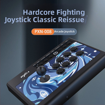 Lashda Pxn-008 arkādes džojists USB PC/TV/PS4/Switch ar vibrāciju
