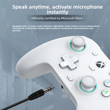 GameSir G7se drôtový ovládač pre hry, USB Type-C na Type-A, vibrácie, kompatibilný s Xbox Series X/S, Xbox One X/S, Windows 10/11 a Steam, hmotnosť 504 g