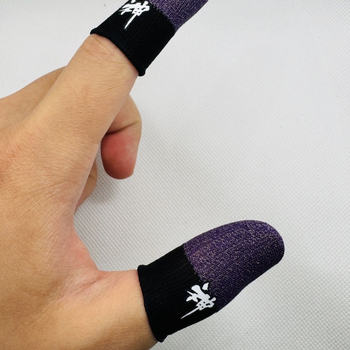 Spēļu pirksta aizsargs – sviedriem izturīgs amortizētājs, izturīgs pret nolietojumu, nepārtraukta pieskāriena sajūta, sabiezēts