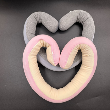 Nothing U-formos pagalvė su atminties putomis, minkštas spandekso audinys, 0,5–1,0 kg, universalus tinkamumas