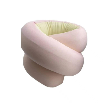 Nothing U-formos pagalvė su atminties putomis, minkštas spandekso audinys, 0,5–1,0 kg, universalus tinkamumas