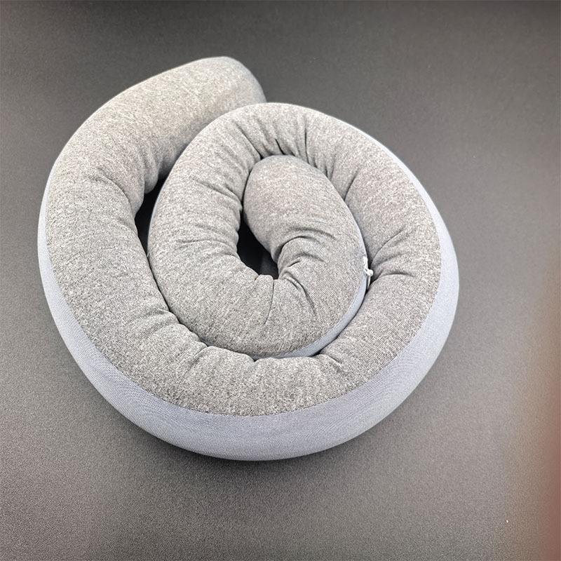 Nothing U-formos pagalvė su atminties putomis, minkštas spandekso audinys, 0,5–1,0 kg, universalus tinkamumas