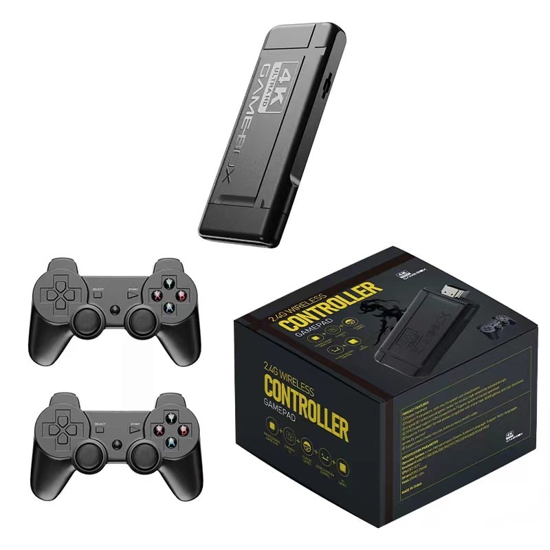 K9 οικιακή κονσόλα παιχνιδιών τηλεόρασης, 2.4G ασύρματο διπλό αγώνα προσομοιωτής, 32G/64G, HDMI