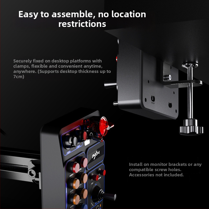 Jaunais Lashda CB1 sacīkšu simulatora centrālais vadības bloks ar USB interfeisu | Modelis Pxn-cb1 | Produkta kods Cb1