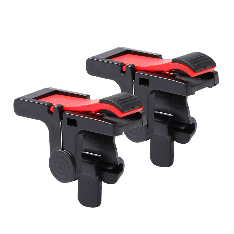 D9 mobilā spēļu kontrolleris ar triger taustiņiem un vibrāciju — plastmasas korpuss, saderīgs ar viedtālruņiem, svars 0,9